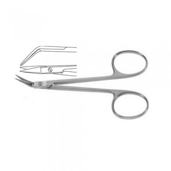 Converse Nasal Scissor Angled - Sharp/Sharp Stainless Steel, 10.5 cm - 4 1/4"